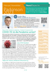 Parkinson-Newsletter Februar 2022 der Neuro-Depesche