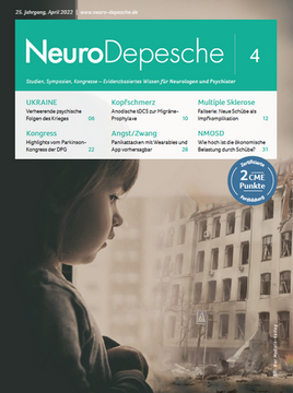 Titelseite Neuro-Depesche 4/2022