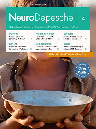 Titelseite der NeuroDepesche 4-2024
