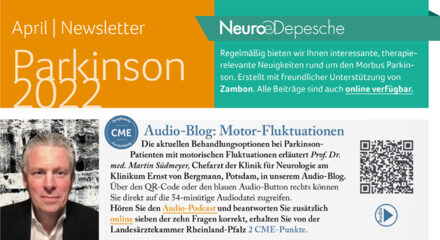 Hier ist ein Vorschaubild des Newsletter Parkinson September 2021 der Neuro-Depesche