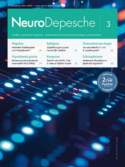 NeuroDepesche 3/2024 - Titelseite