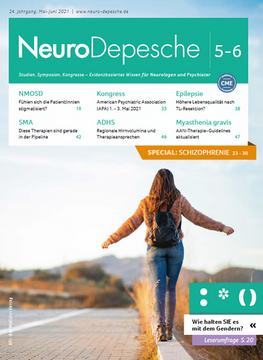 Titelseite Neuro-Depesche 5-6/2021