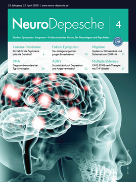 Titelseite Neuro-Depesche 4/2020