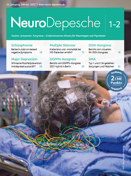 Titelseite Neuro-Depesche 1-2/2022