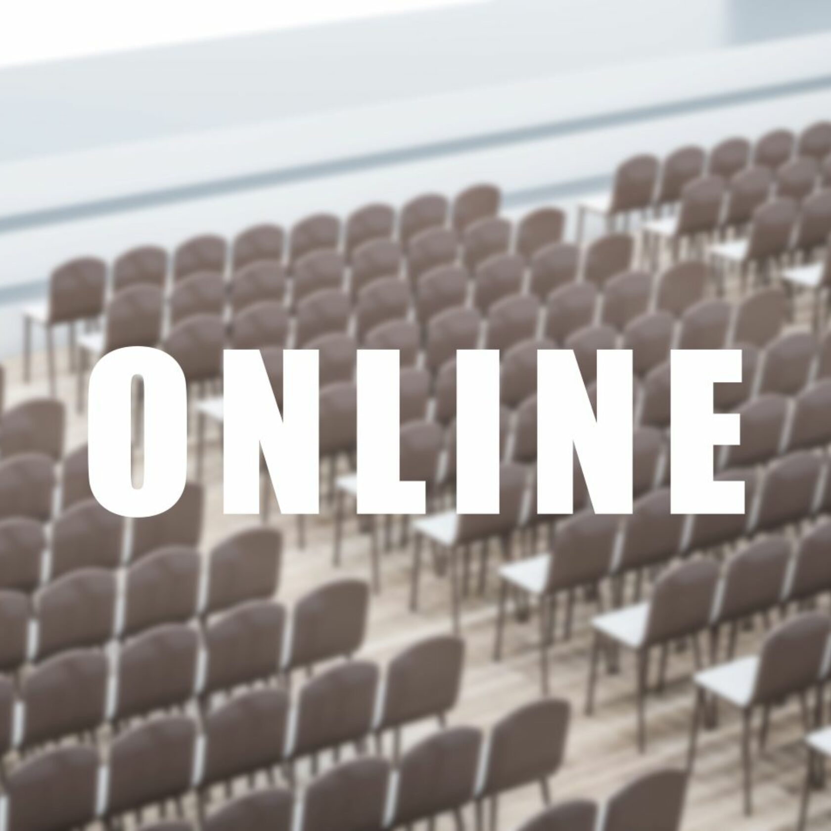 Online-Forum statt Kongress Saal 