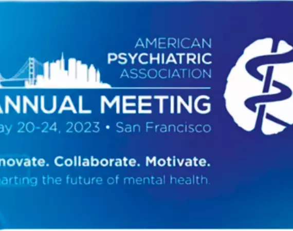 Logo des APA-Meetings 2023 in San Francisco.