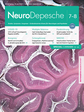 Titelseite Neuro-Depesche 7-8/2020