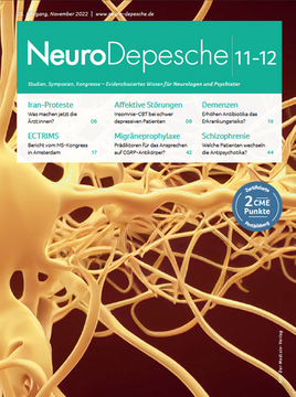 Titelseite Neuro-Depesche 11-12/2022