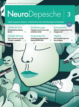 Titelseite Neuro-Depesche 3/2020